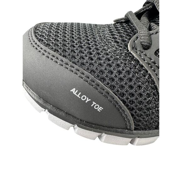 Reebok Sublite $108 Alloy Toe Women Cushion Work Sneaker Shoe RB041 Sz 4 Black - Picture 12 of 13